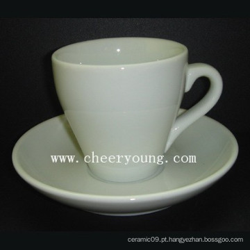 Copo de café e Saucer (CY-P571)